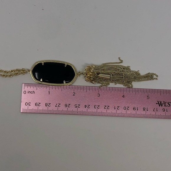 Navy Cat Eye Rayne Necklace - Picture 5 of 5